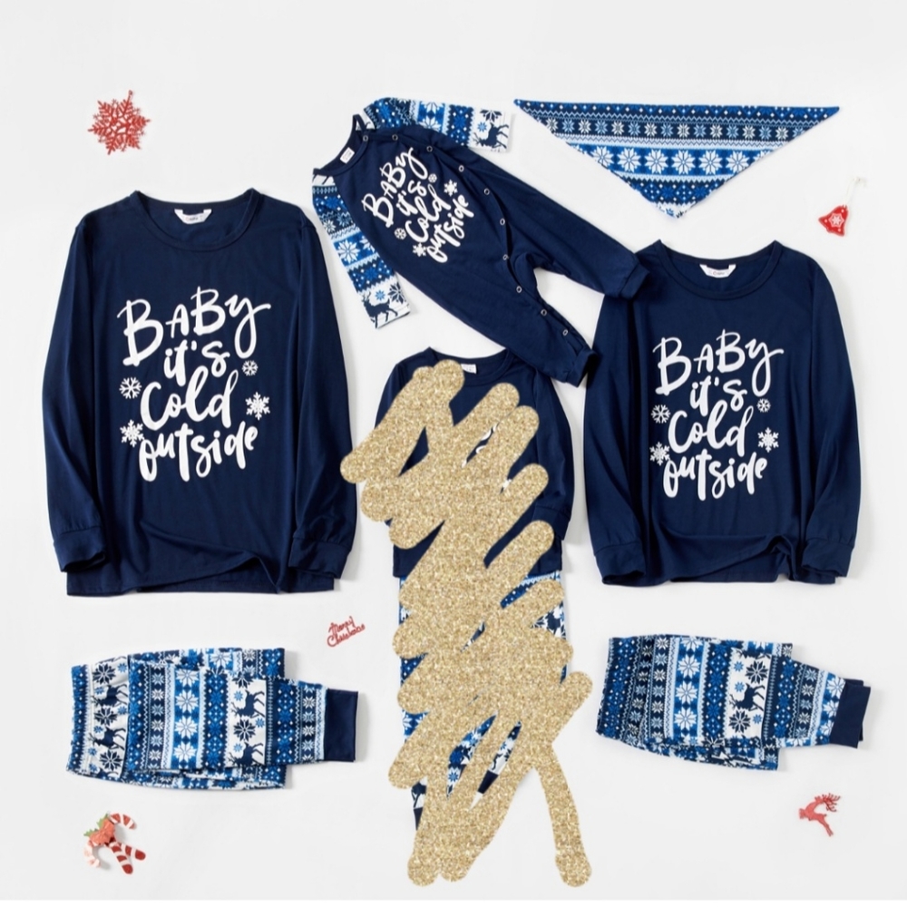 Family Matching Pajamas Winter/Christmas